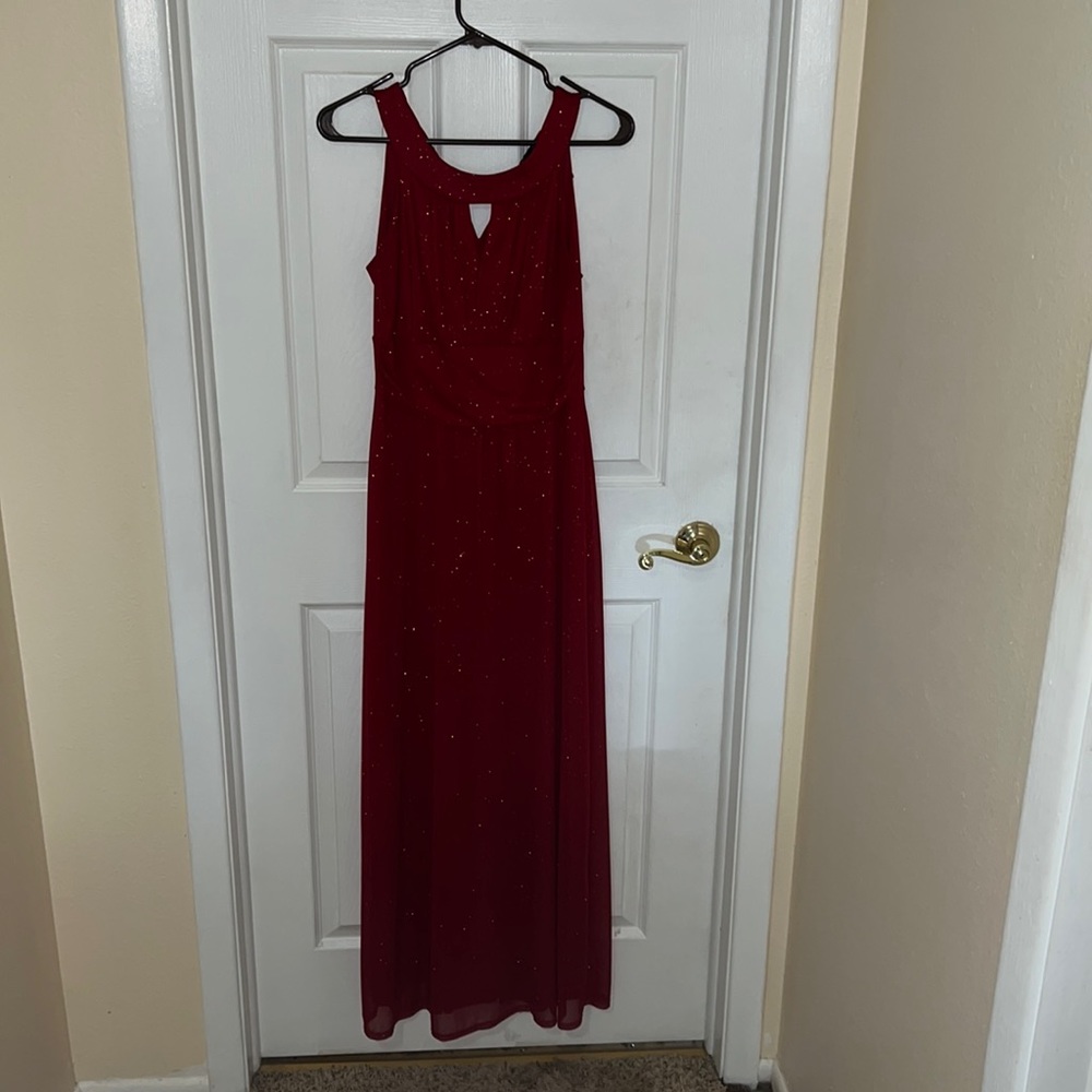 Classic red dress